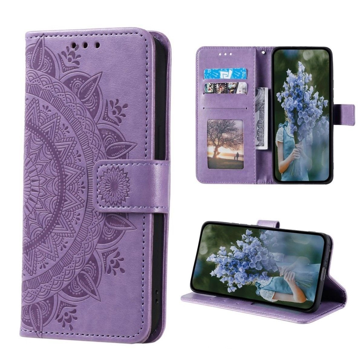 Handyhülle Hülle für Samsung Galaxy S23+ Handyhülle Flip Case Cover Tasche