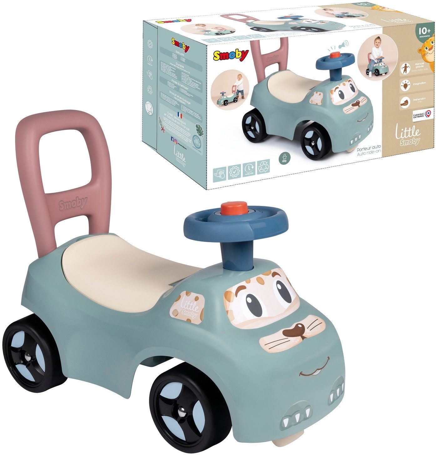Smoby Rutscherauto Outdoor Spielzeug Fahrzeug Little Rutschauto 7600140503