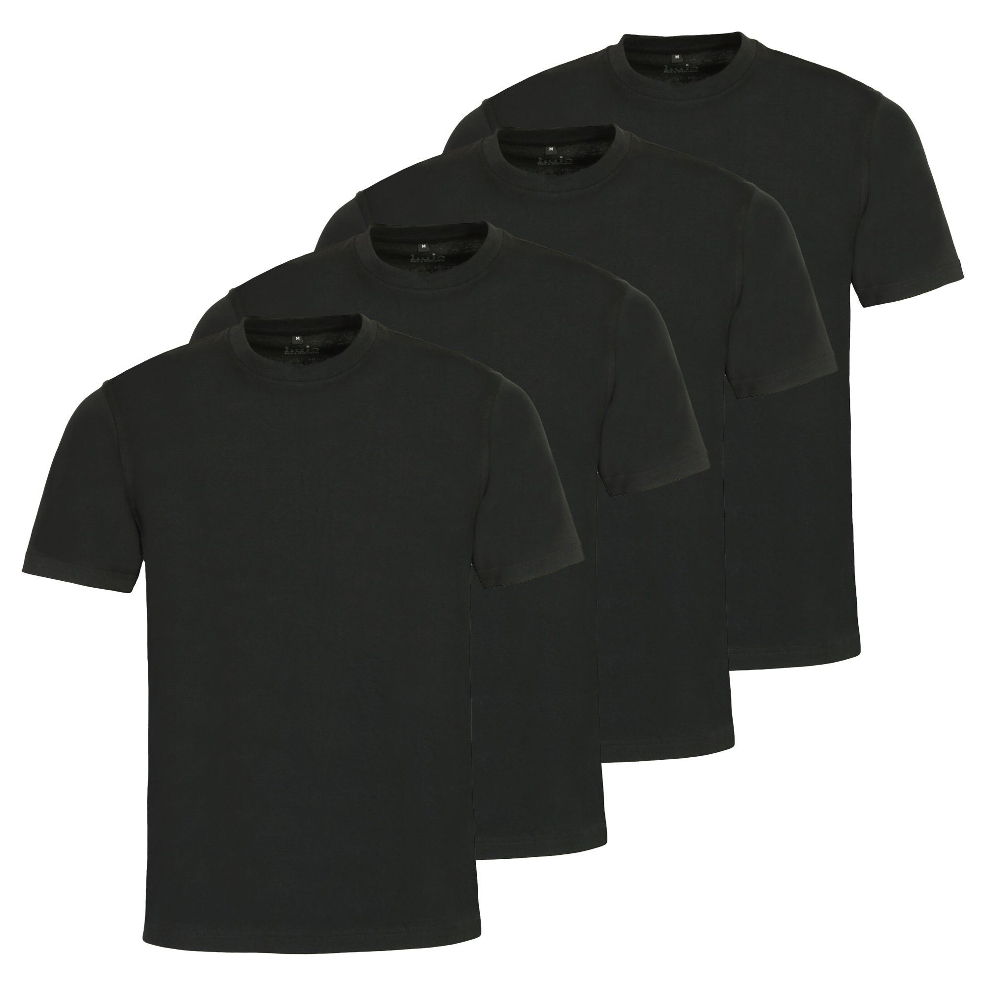 Hajo T-Shirt Herren T-Shirt 4er Pack günstig online kaufen
