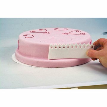 STÄDTER Gebäckstempel Fondant Bordüre Set 3-tlg., Kunststoff