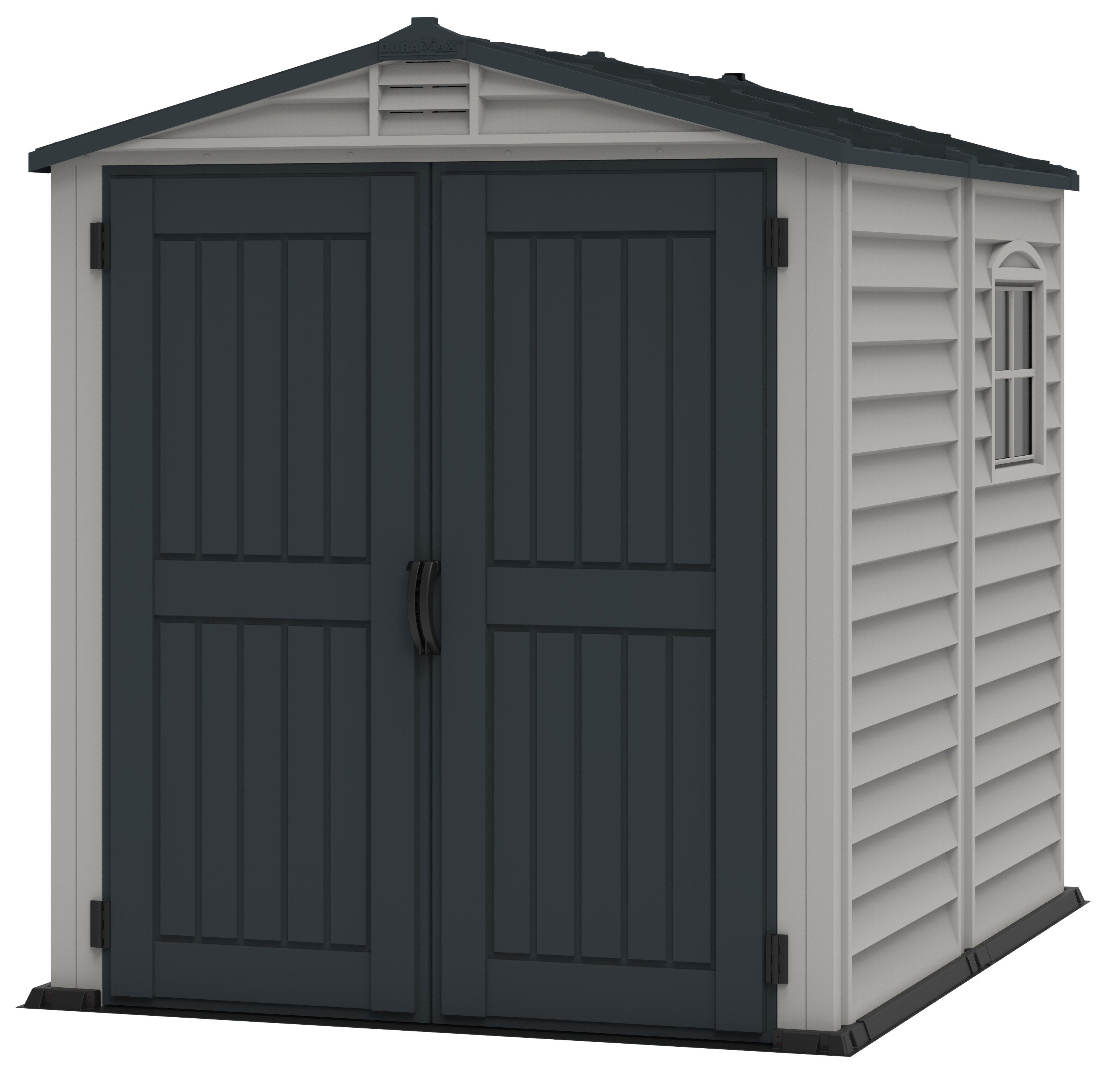 DURAMAX Gerätehaus Kunststoff Gerätehaus 186x190 Gartenhaus günstig online kaufen