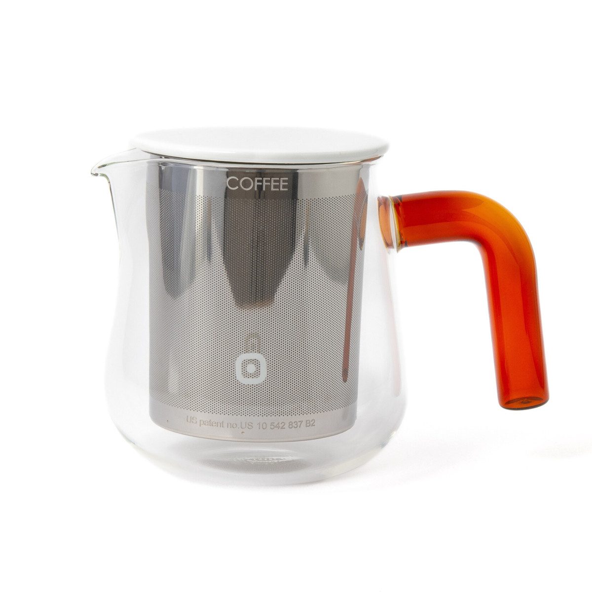 Carl Henkel Kaffeekanne Kaffeebrüher ARCA X-TRACT 0.6 l Kanne, Bernstein, 0.60 l