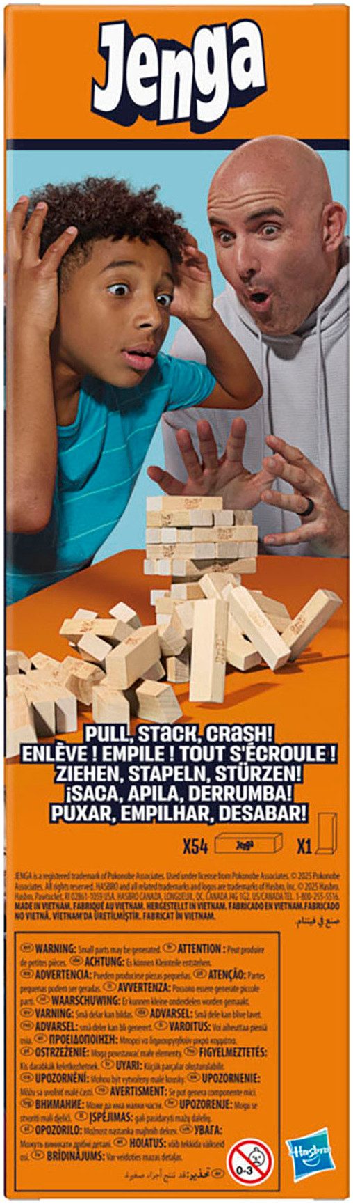 Hasbro Spiel Jenga, Stapelspiel
