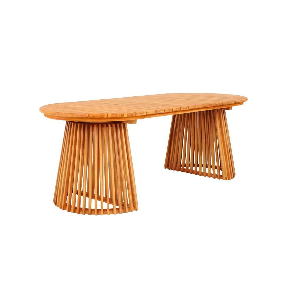 ebuy24 Gartentisch Björk Gartentisch 90x200cm natur.