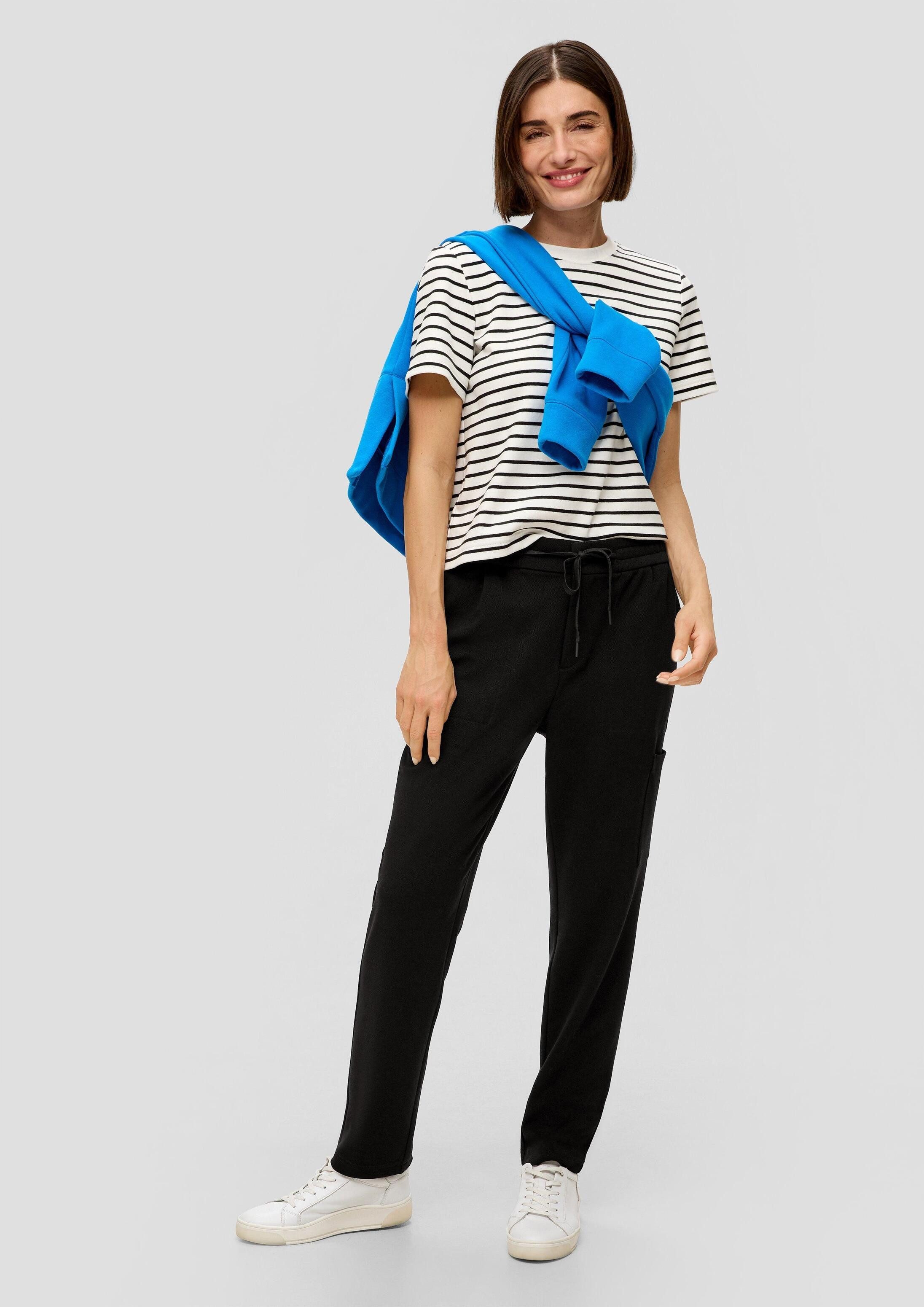 s.Oliver Jogginghose Hose Relaxed: Joggpants mit Tapered Leg