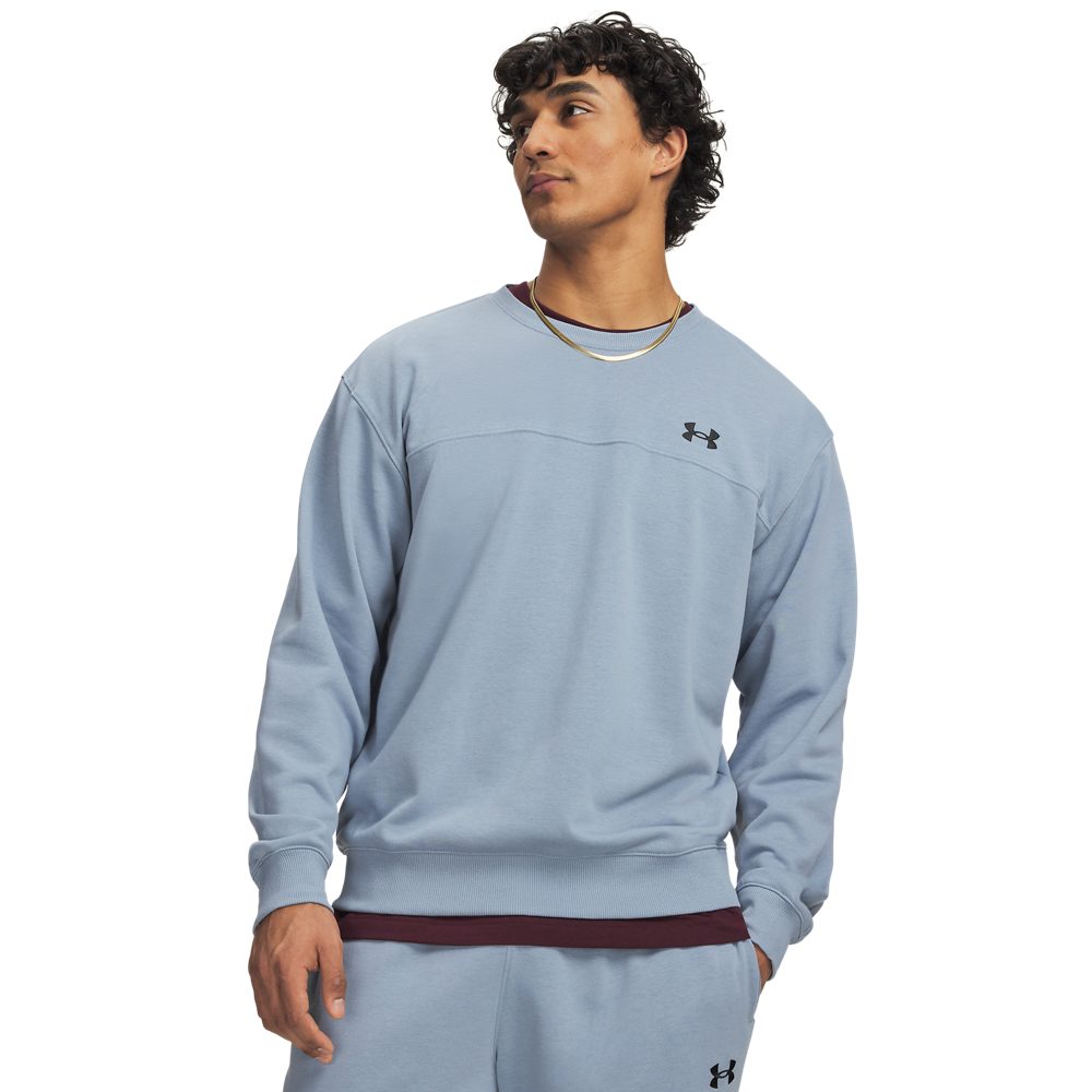 Under Armour® Sweatshirt UA RIVAL LW CREW lockere Oversized-Passform, für Sportmode und aktive Freizeit. € 50,99
