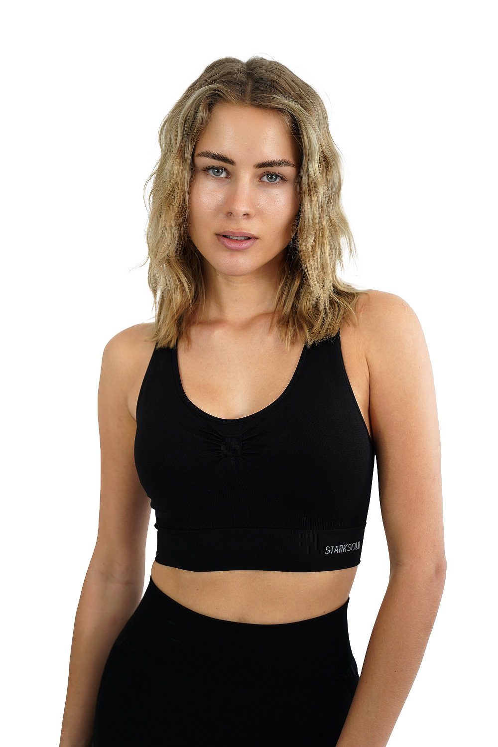 Stark Soul® Sport-BH Bra Light Support - Sport BH, doppellagig, für Damen Doppellagiges Material – Bild 3 von 5