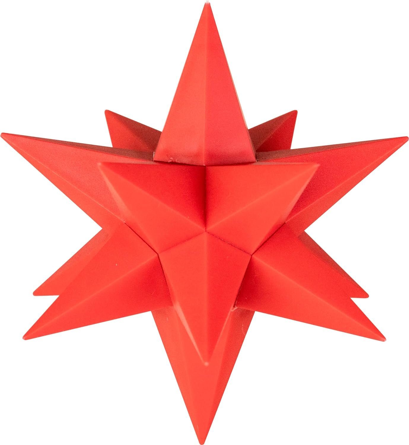 Batterie LED von Star-Max Stern rot LED inkl. 35711 Erweiterung Stern Art zur Schwebender