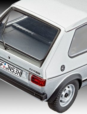 Revell® Modellbausatz Modellbausatz "VW Golf 1 GTI" Set 121 Teile Maßstab 1:24 ab 10 Jahren, Maßstab 1:24, (121-tlg)