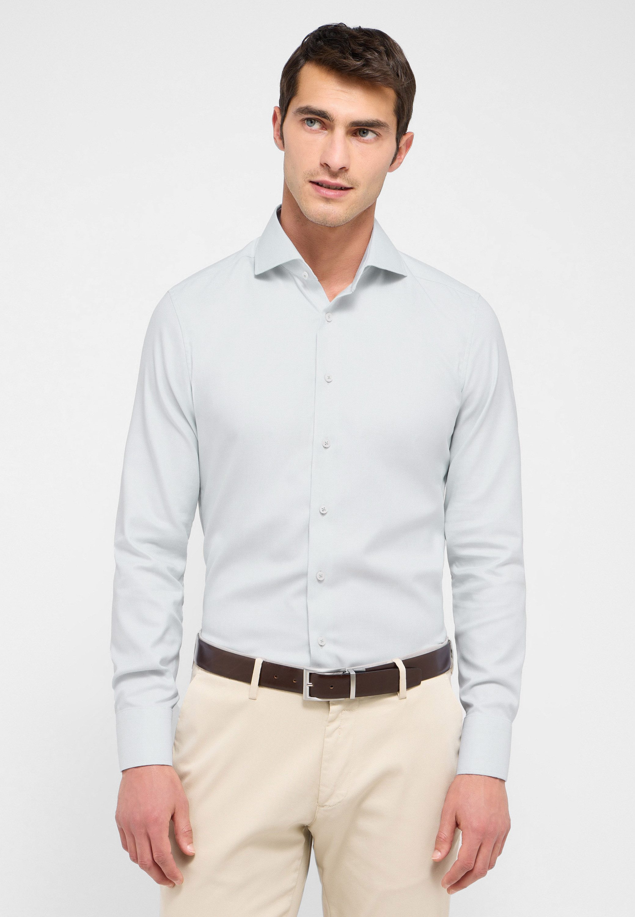 Eterna Langarmhemd SLIM FIT NON IRON (bügelfrei)