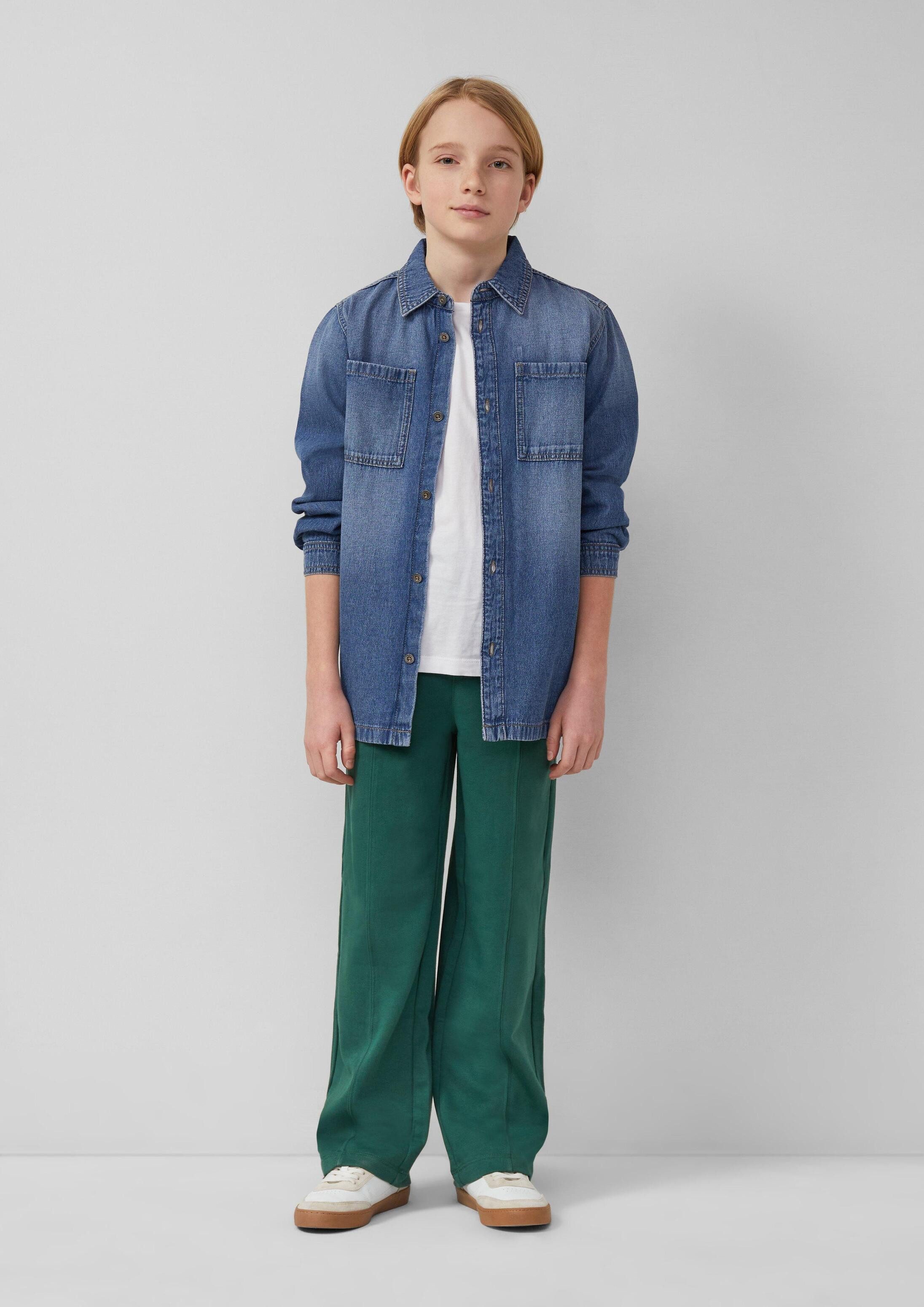 s.Oliver Hemdjacke Hemd Denim-Hemd
