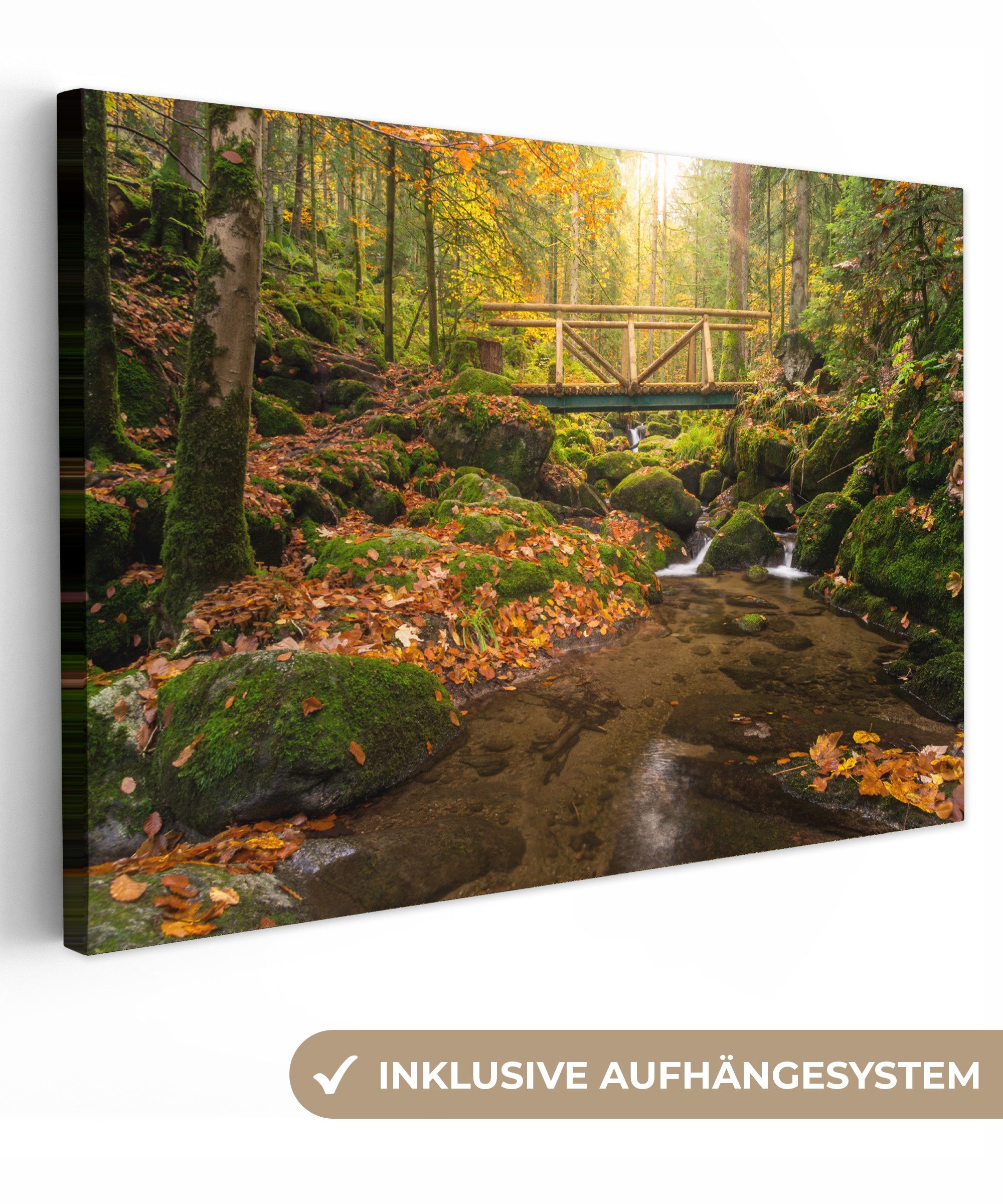 OneMillionCanvasses® Leinwandbild Der Schwarzwald in Deutschland günstig online kaufen
