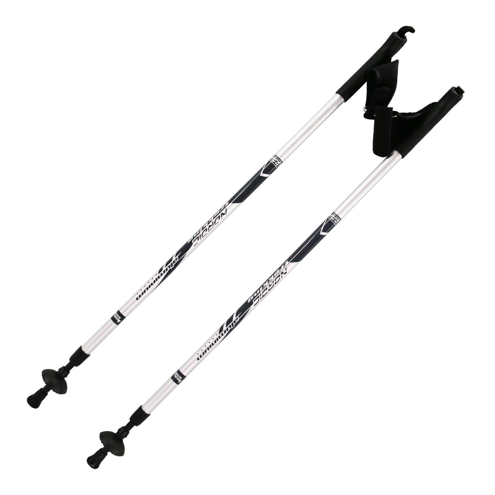 Best Sporting Langlaufstöcke Nordic Walking Stöcke Damen und Herren I verstellbar 84 bis 140 cm, Treckingstöcke ausziehbar ultraleicht