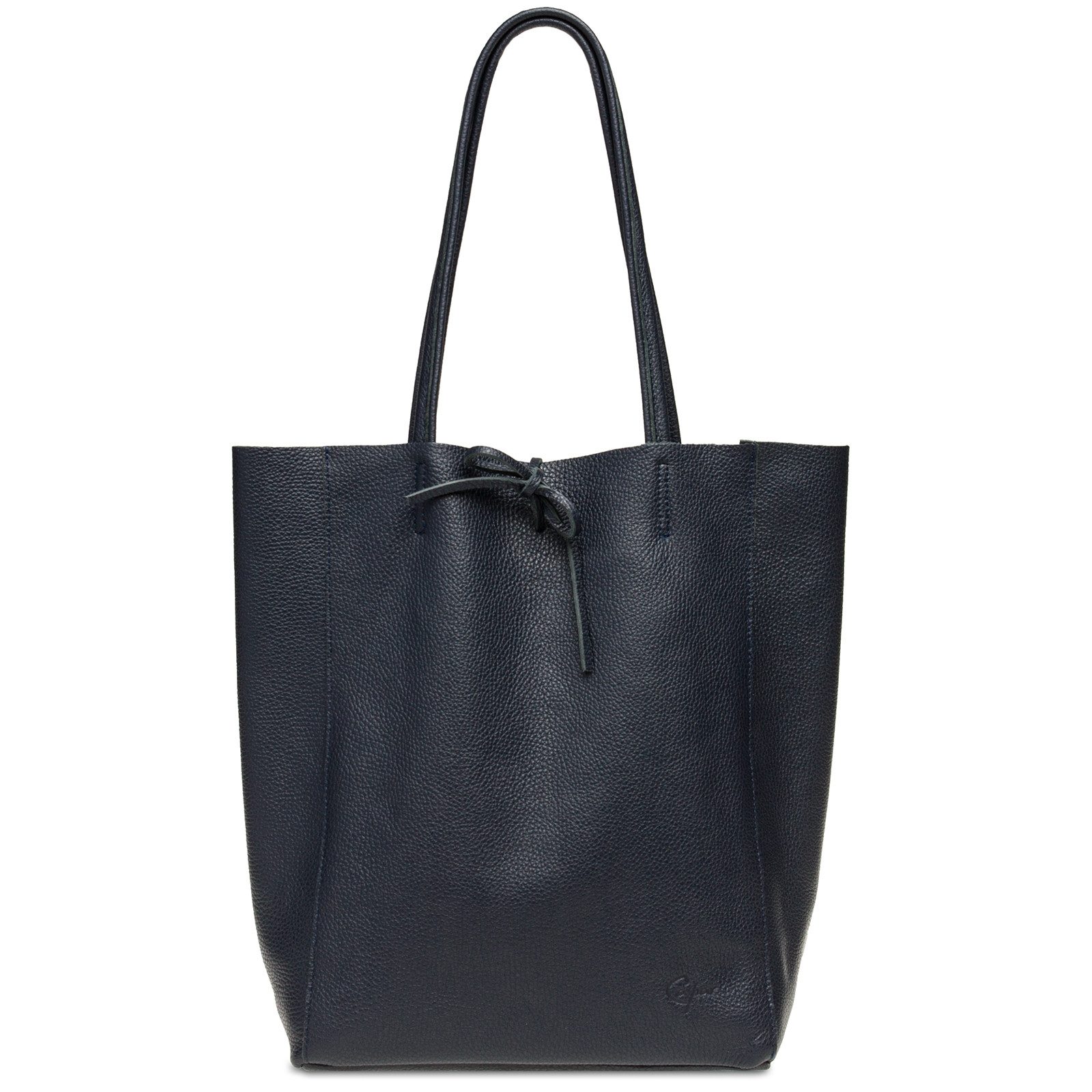 Caspar Schultertasche - Großer Damen Leder Shopper Tasche - CLASSIC LINE - günstig online kaufen