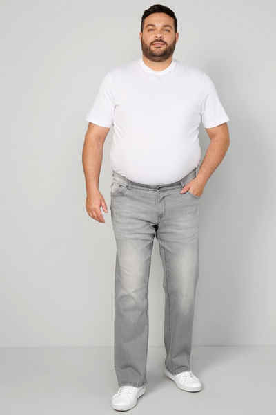 Men Plus 5-Pocket-Jeans Men+ Jeans 5-Pocket Bauchfit bis 41