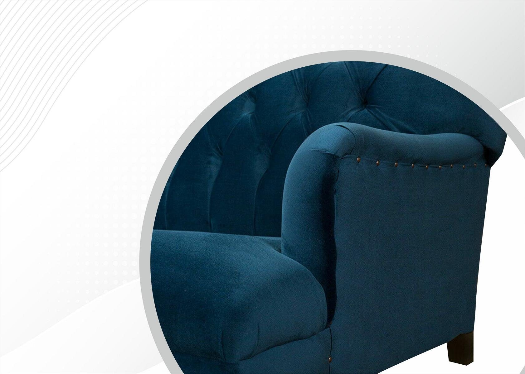 Sofa Sofa 250 Couch Design Sitzer 4 cm JVmoebel Chesterfield Chesterfield-Sofa,