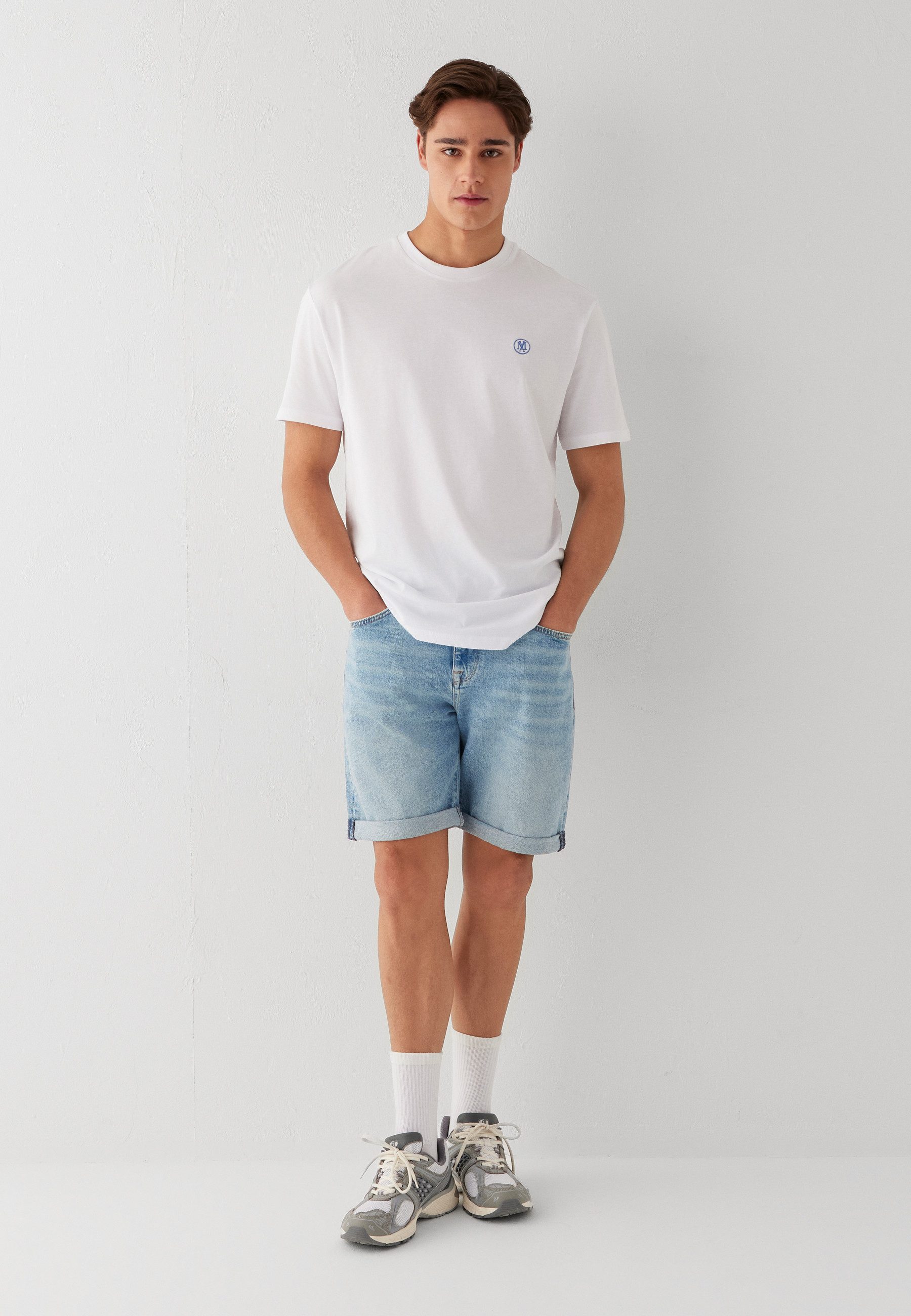Mavi Straight-Jeans BRIAN Slim Fit Denim Shorts