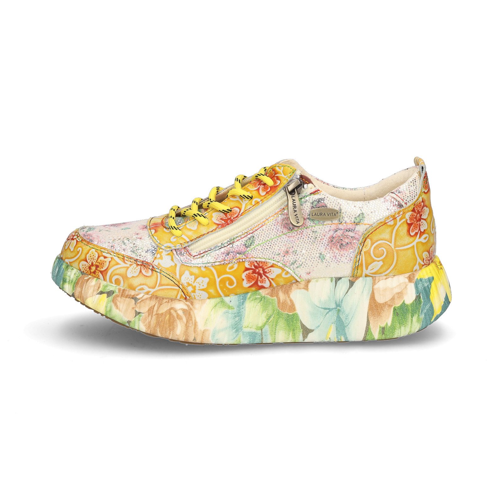 LAURA VITA Laura Vita Damen Sneaker gelb Sneaker günstig online kaufen