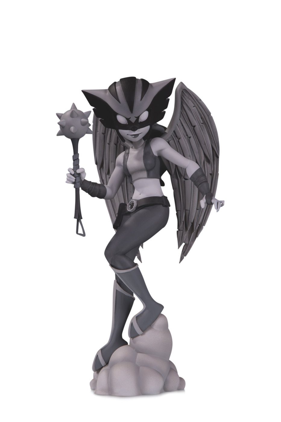 DC Comics Actionfigur DC ARTISTS ALLEY HAWKGIRL BLACK & WHITE BY ZULLO PVC FIGUR