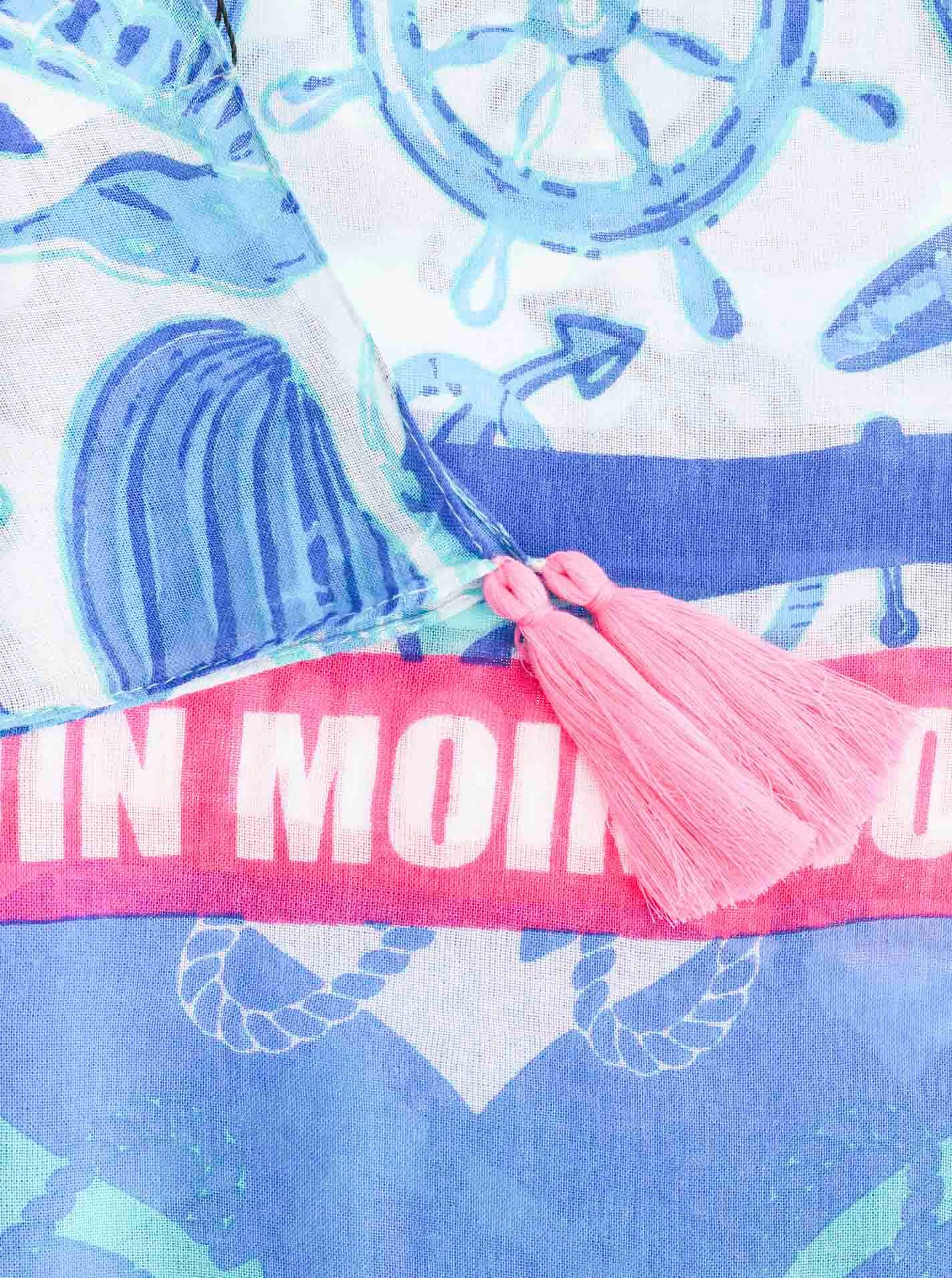 Zwillingsherz Modeschal Schal "Moin Anker", mit maritimen Muster und Moin S günstig online kaufen