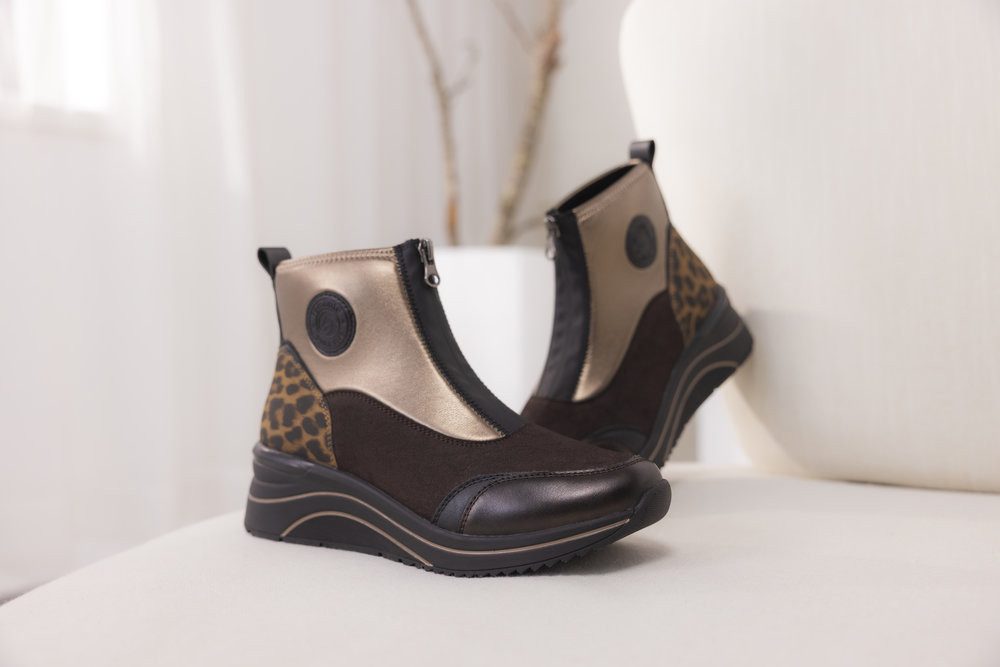 Remonte Keilsneaker Casual-Boots, Stiefelette, Plateauboots mit Lite´n Soft Ausstattung