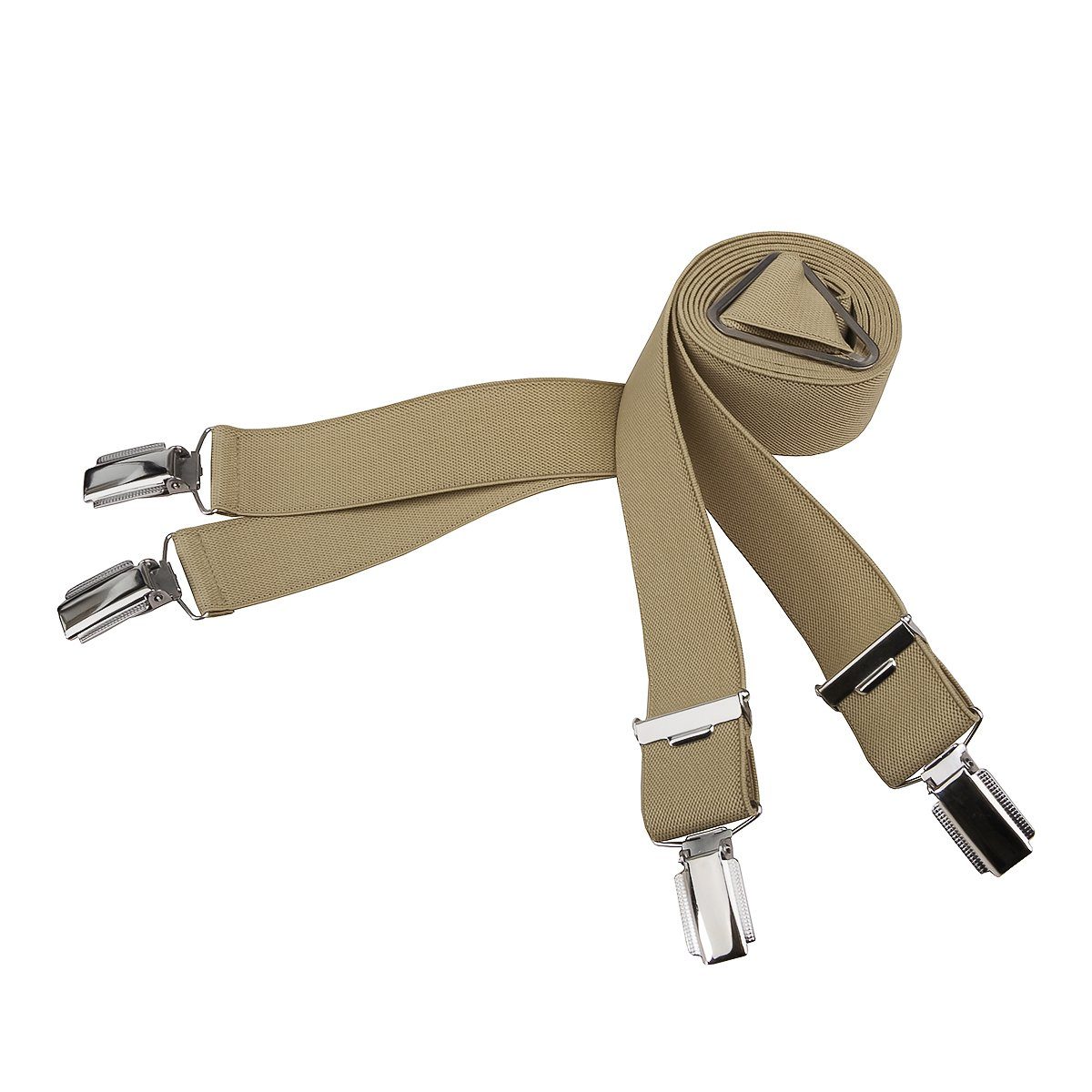 Hosenträger Übergrößen Hosenträger beige X-Form Lindenmann