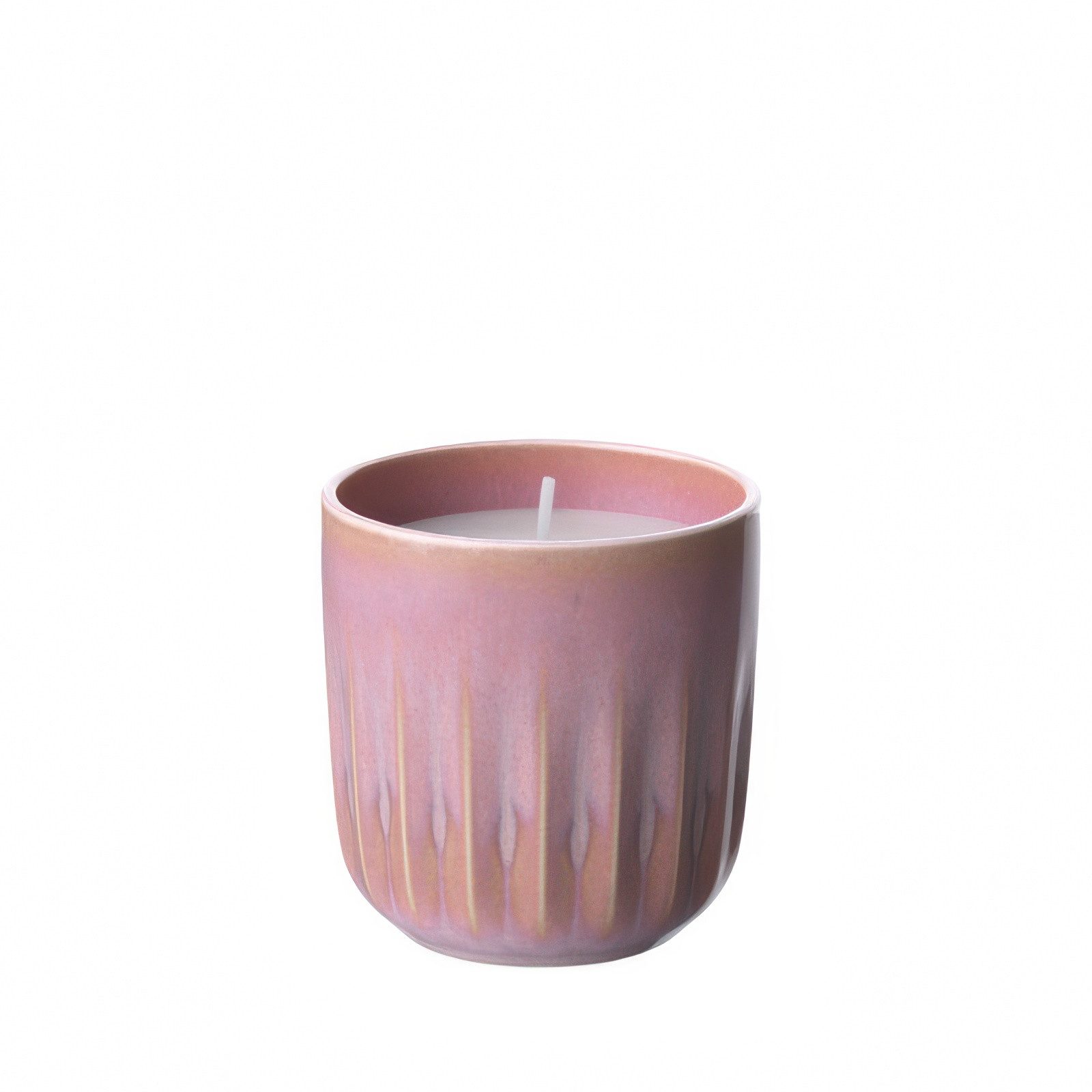 Villeroy & Boch Duftkerze Perlemor Home, Farbe: Koralle, Höhe: 9cm