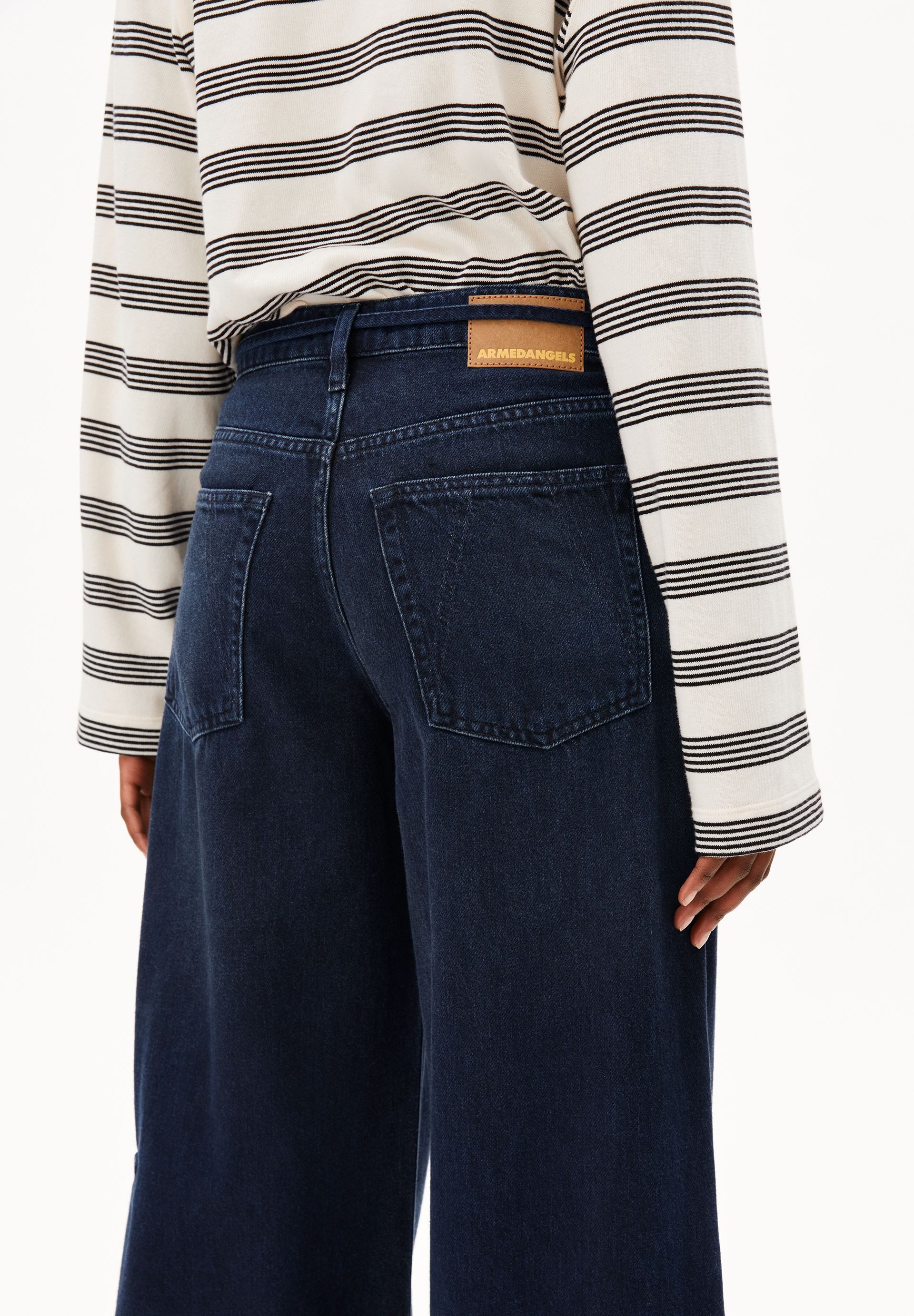 Armedangels Boyfriend-Jeans ASTRAEAAS Jeans aus Bio-Baumwoll Mix Non Stretch (Non-Stretch) Mid waist