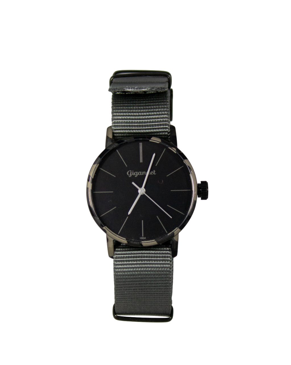 Gigandet Quarzuhr Damenuhr, Armbanduhr, Businessuhr, 35mm, MINIMALISM G43-039, Mineralglas, Nylonband, Schlicht, Flach, 3bar/30m wasserdicht