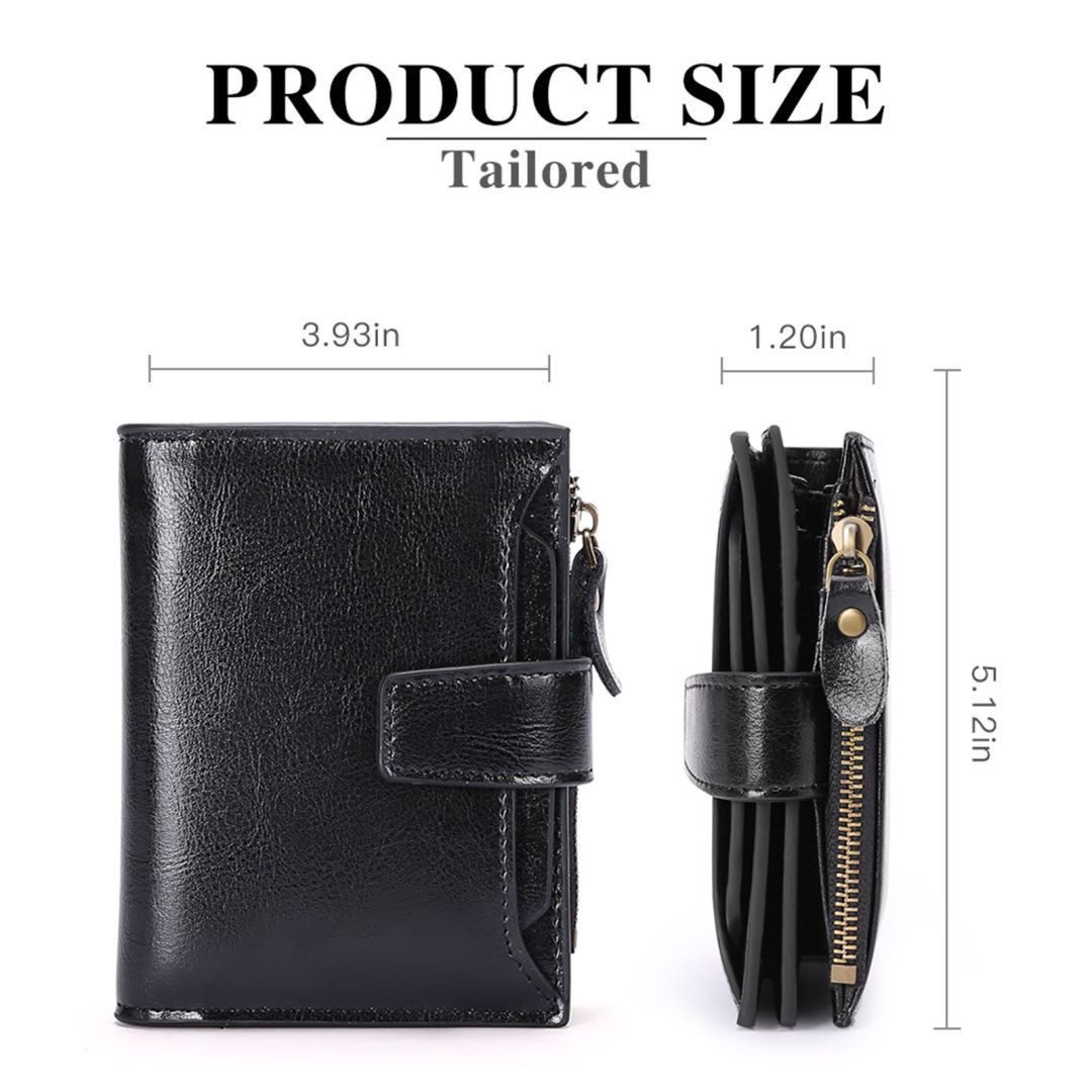 ibettertec Mini Geldbörse Geldbörse Echtes Nappaleder (Damen Echtleder Port günstig online kaufen