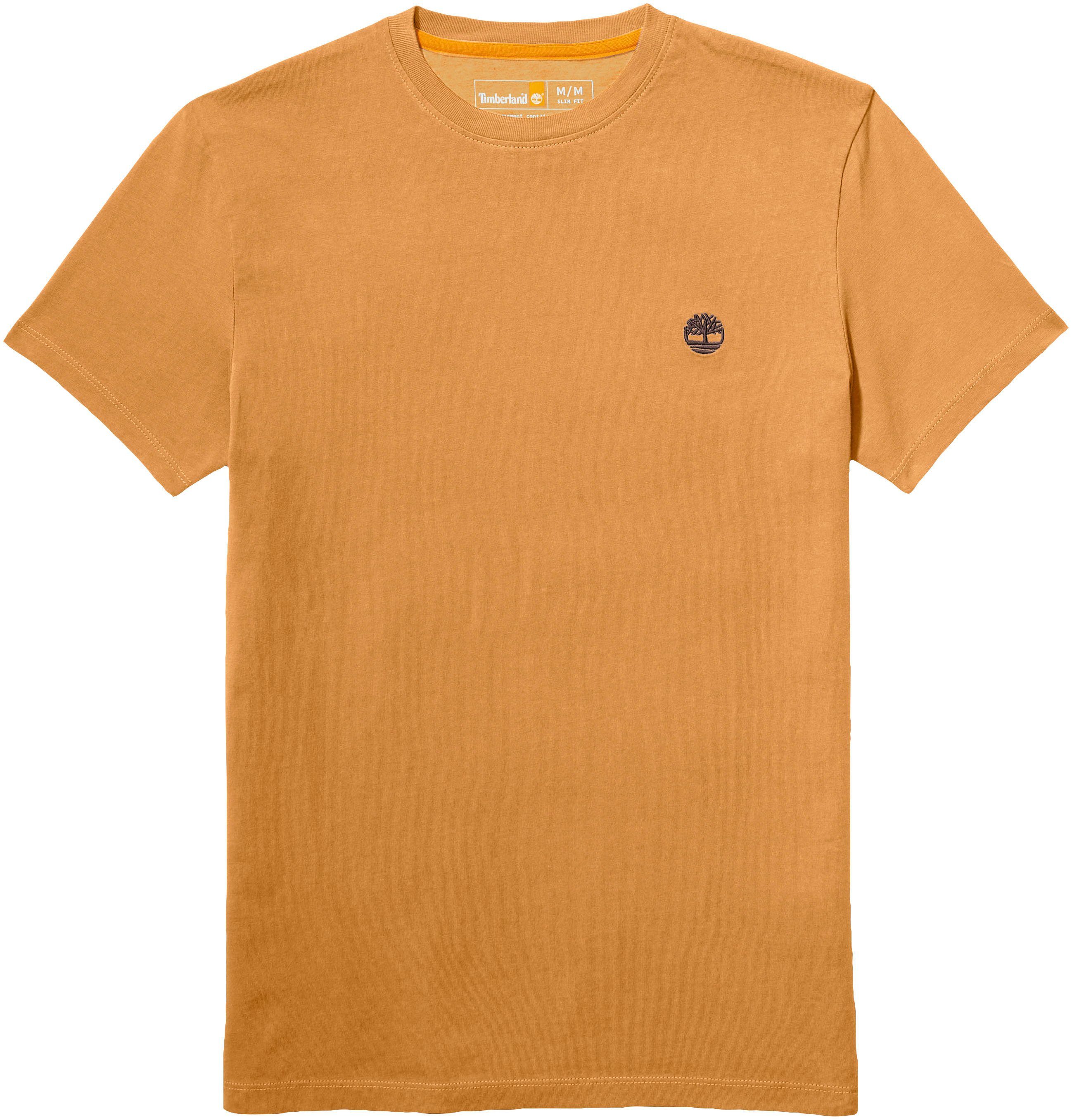 Timberland T-Shirt DUNSTAN RIVER Short Sleeve Tee mit Logostickerei, aus Baumwolle – Bild 5 von 5