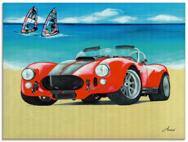 Artland Glasbild »Cobra Shelby 1962«, Auto (1 Stück)-Otto