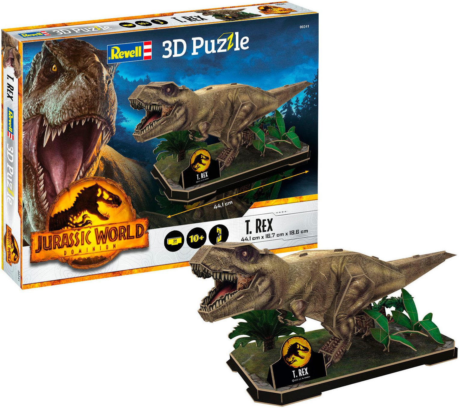 Revell® 3D-Puzzle Jurassic World Dominion - T. Rex, 54 Puzzleteile günstig online kaufen