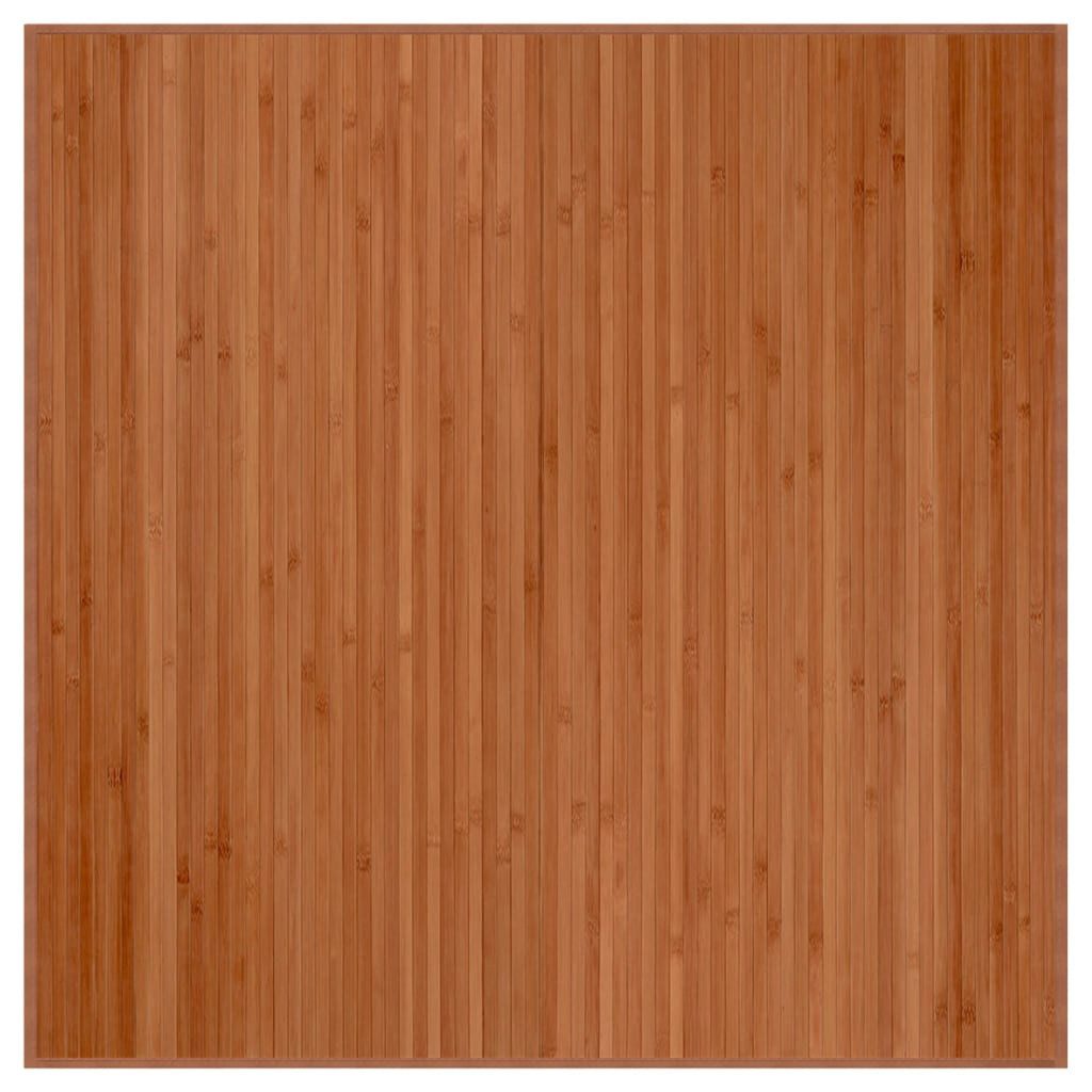 vidaXL Teppich Teppich Quadratisch Braun 100x100 günstig online kaufen