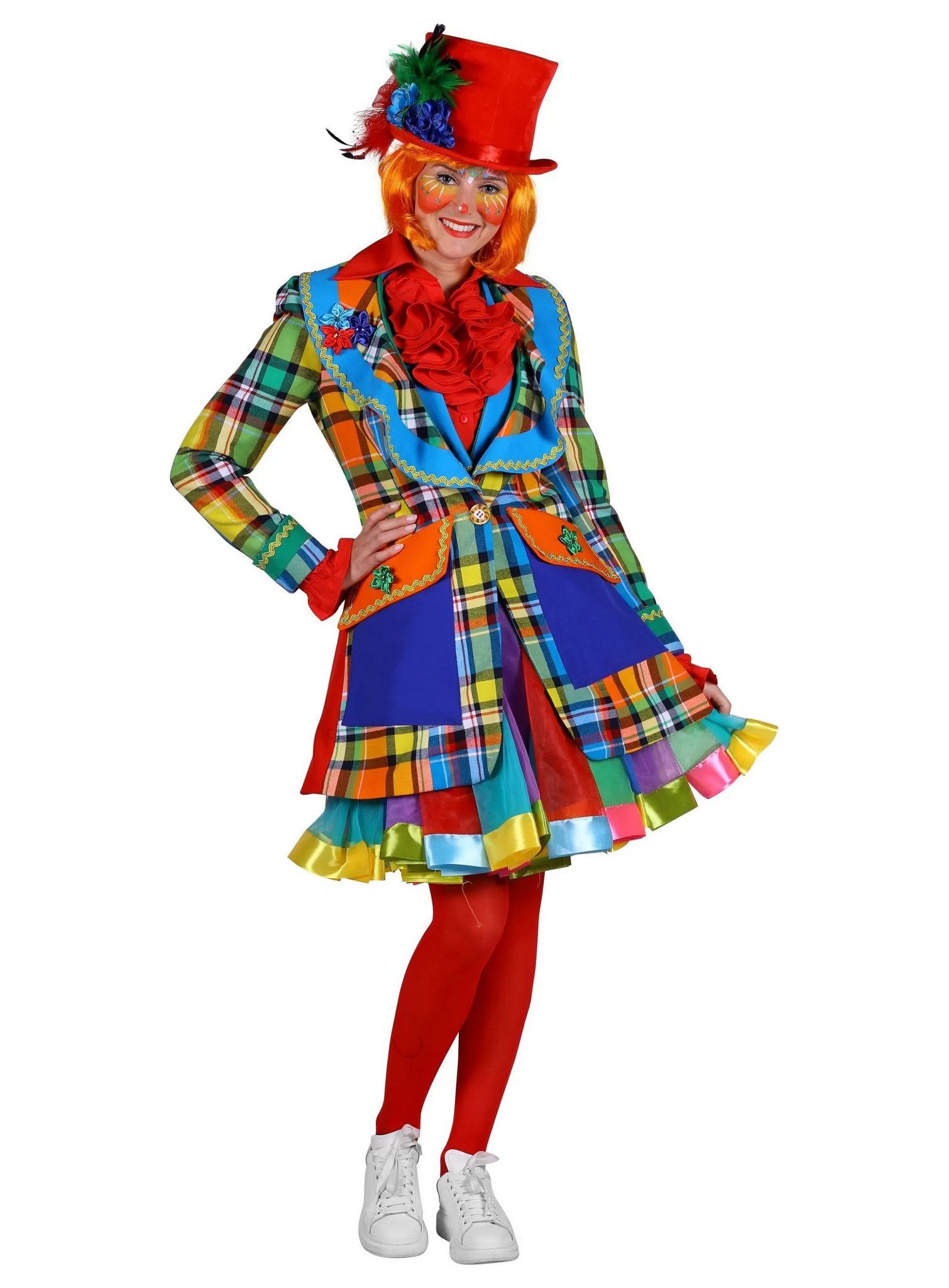 thetru Clown-Kostüm Clownsjacke für Frauen - Kostüm für Fasching und H, Kun günstig online kaufen