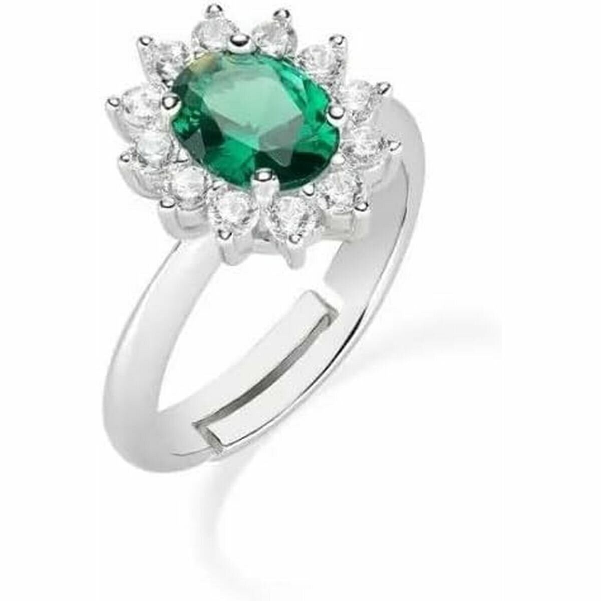 Amen Silberring Schöner Ring aus Sterlingsilber mit Zirkonia Lady ANLDGBBVE