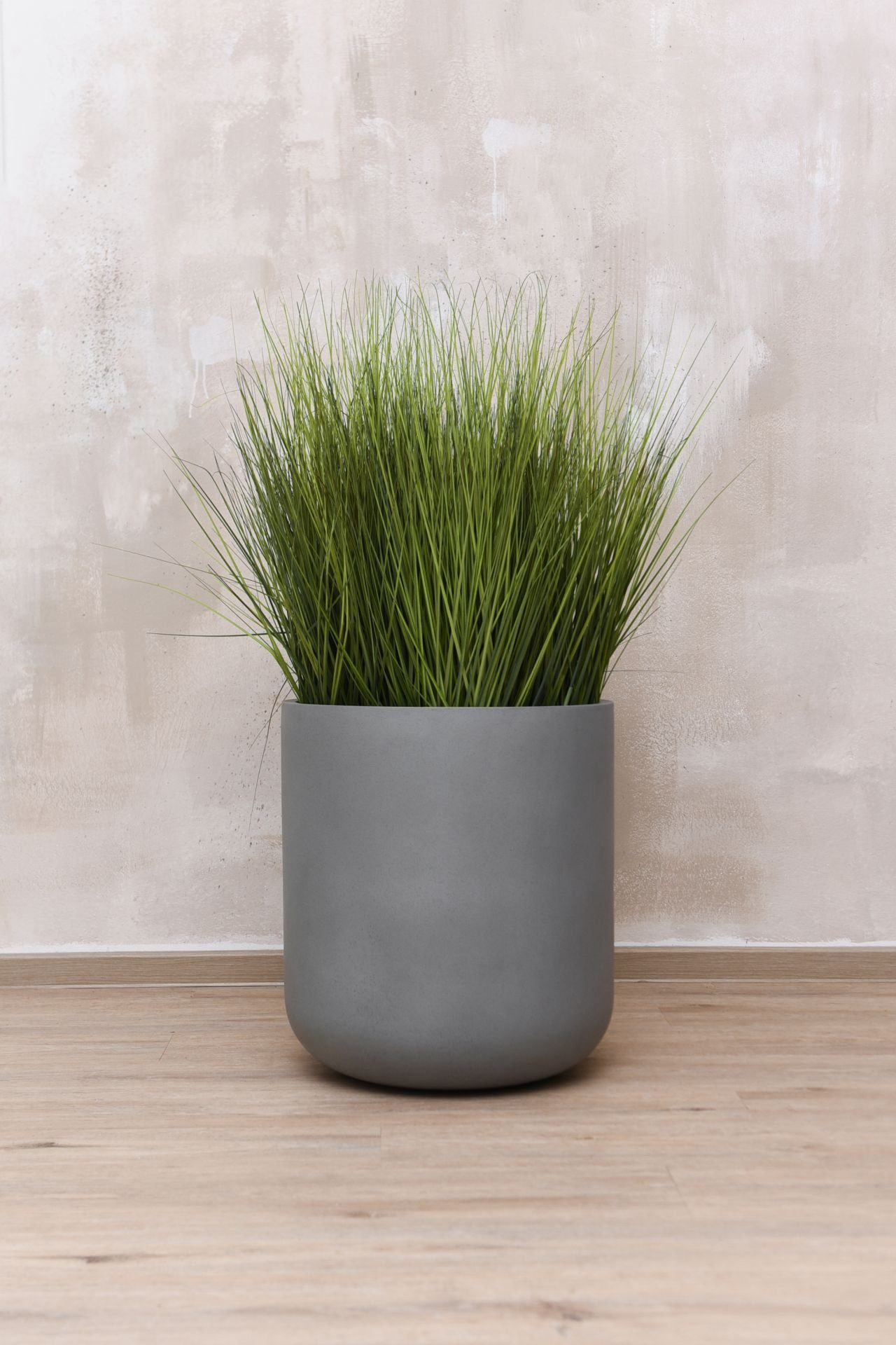 VIVANNO Blumentopf Fiberglas CHICO Rund - günstig online kaufen