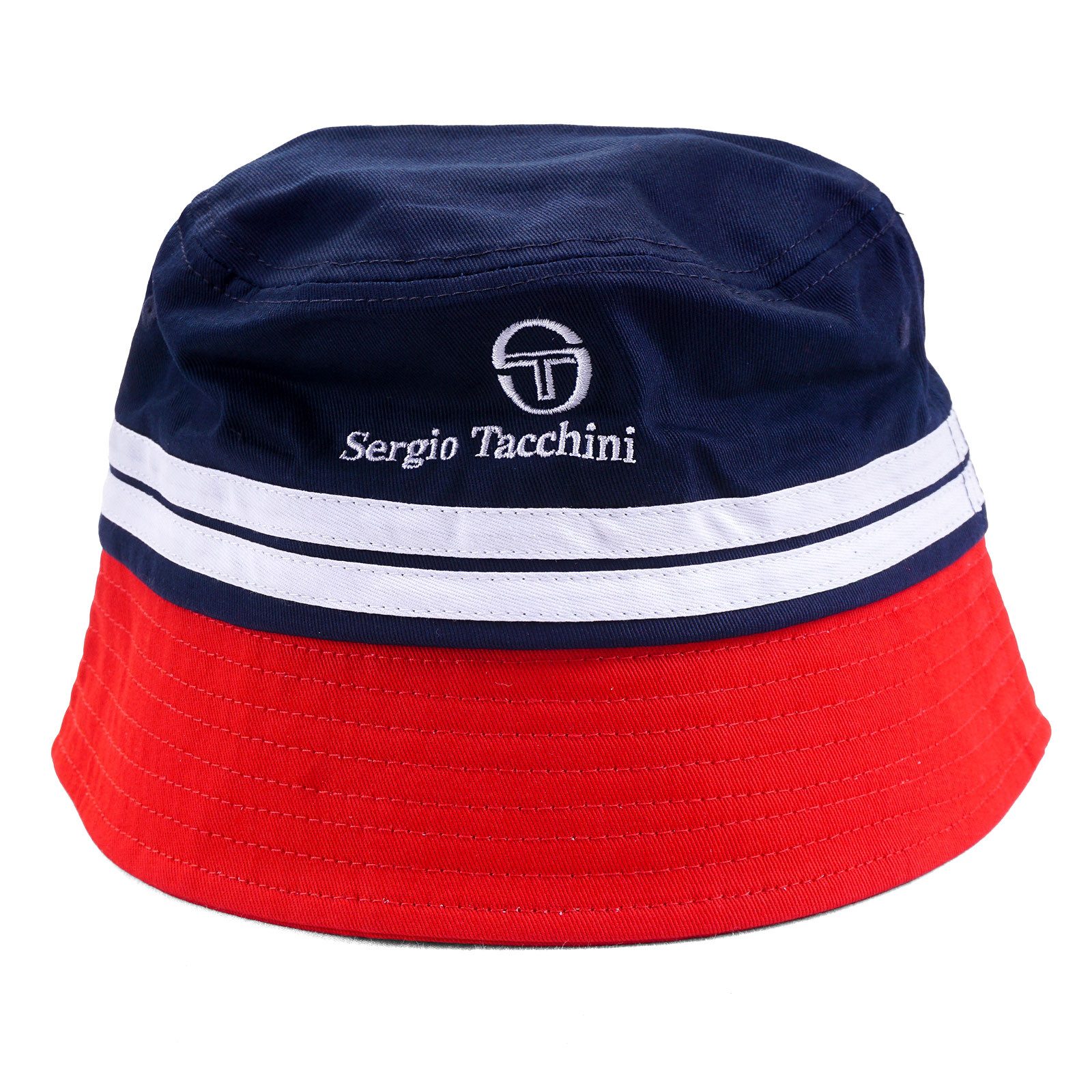 Sergio Tacchini Fischerhut Hut Sergio Tacchini Stoneham (1-St) Belüftungslöcher an der Seite
