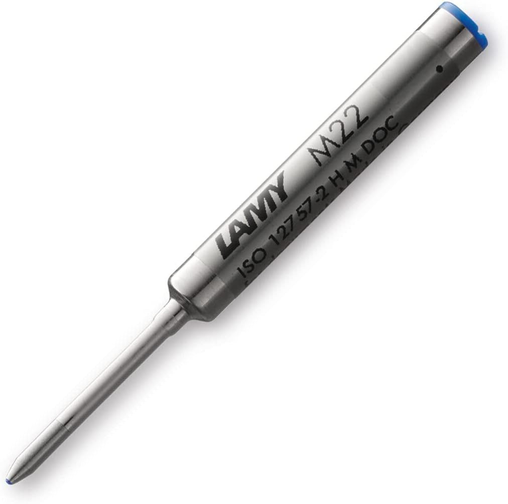 LAMY Kugelschreibermine M 22 M, Kugelschreibermine M22, Farben Schwarz, Blau, Dokumentenecht, Stärke M
