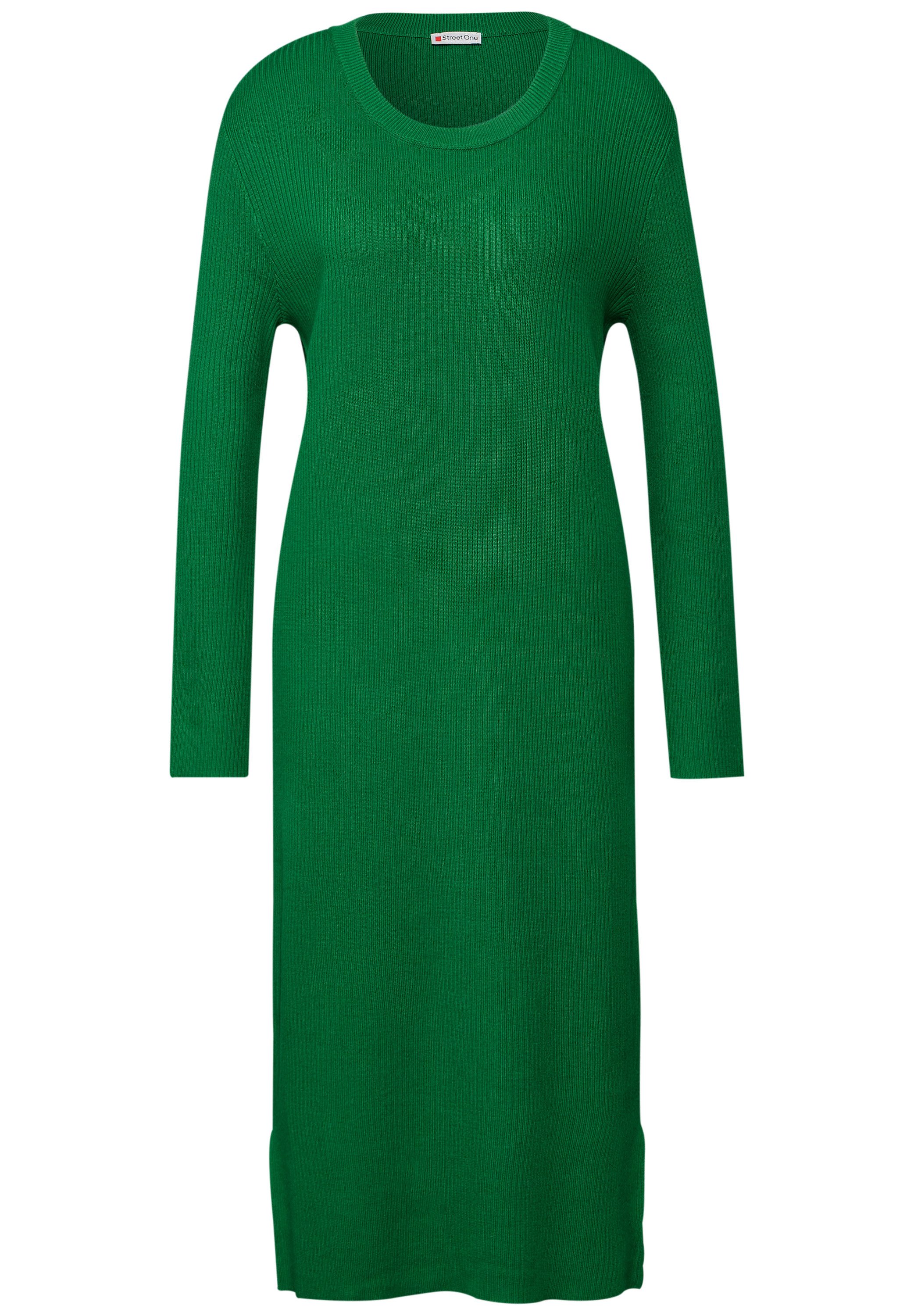 STREET ONE Midikleid mit Rundhalsausschnitt günstig online kaufen