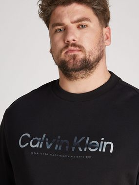 Calvin Klein Big&Tall Sweatshirt BT-DIFFUSED LOGO SWEATSHIRT Große Größen