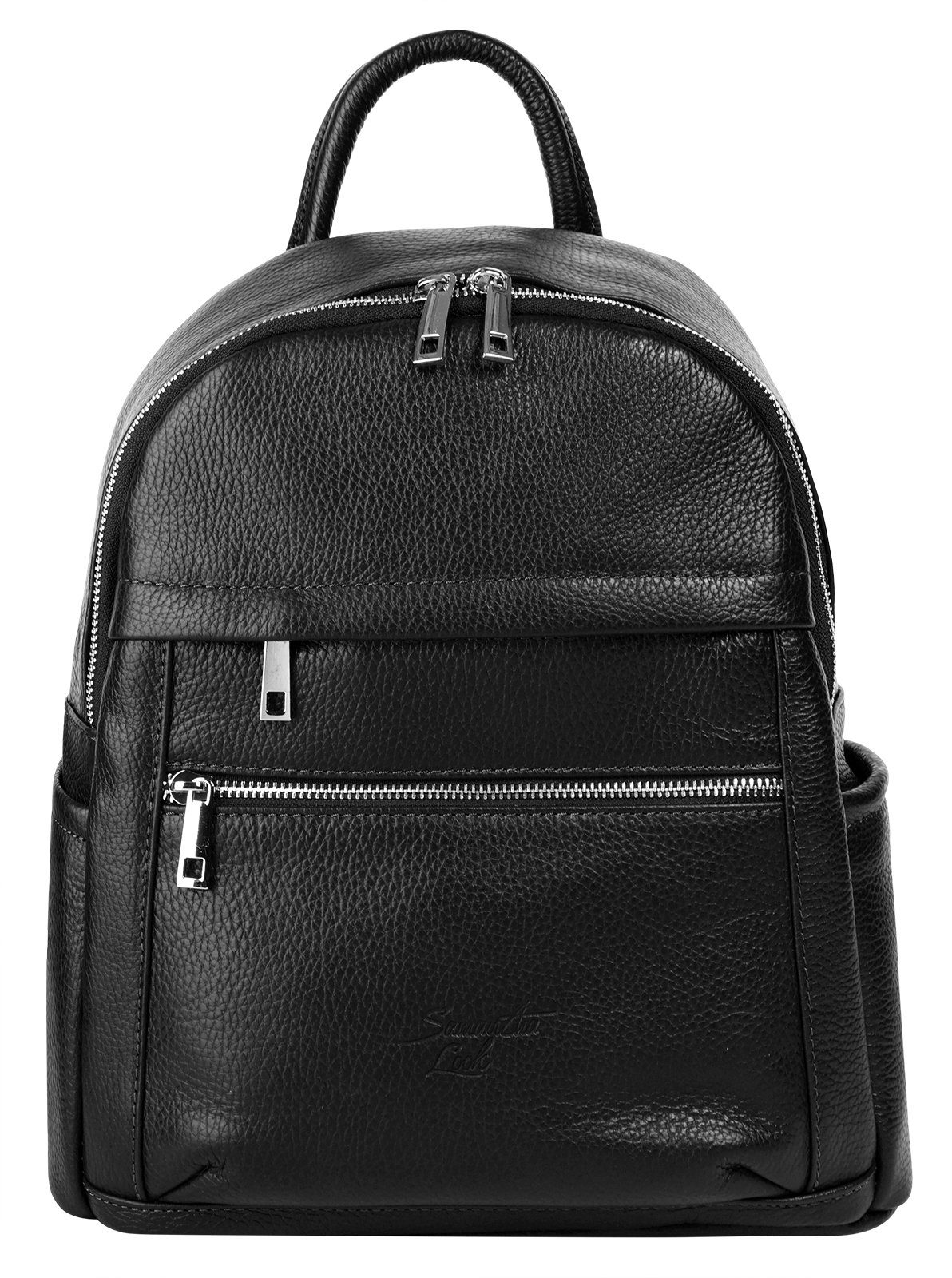 Samantha Look Cityrucksack, echt Leder, Made in Italy