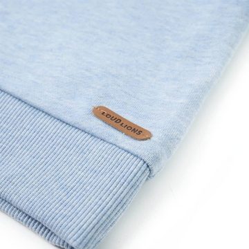 vidaXL Sweatshirt Kinder-Sweatshirt Hellblau Melange 92