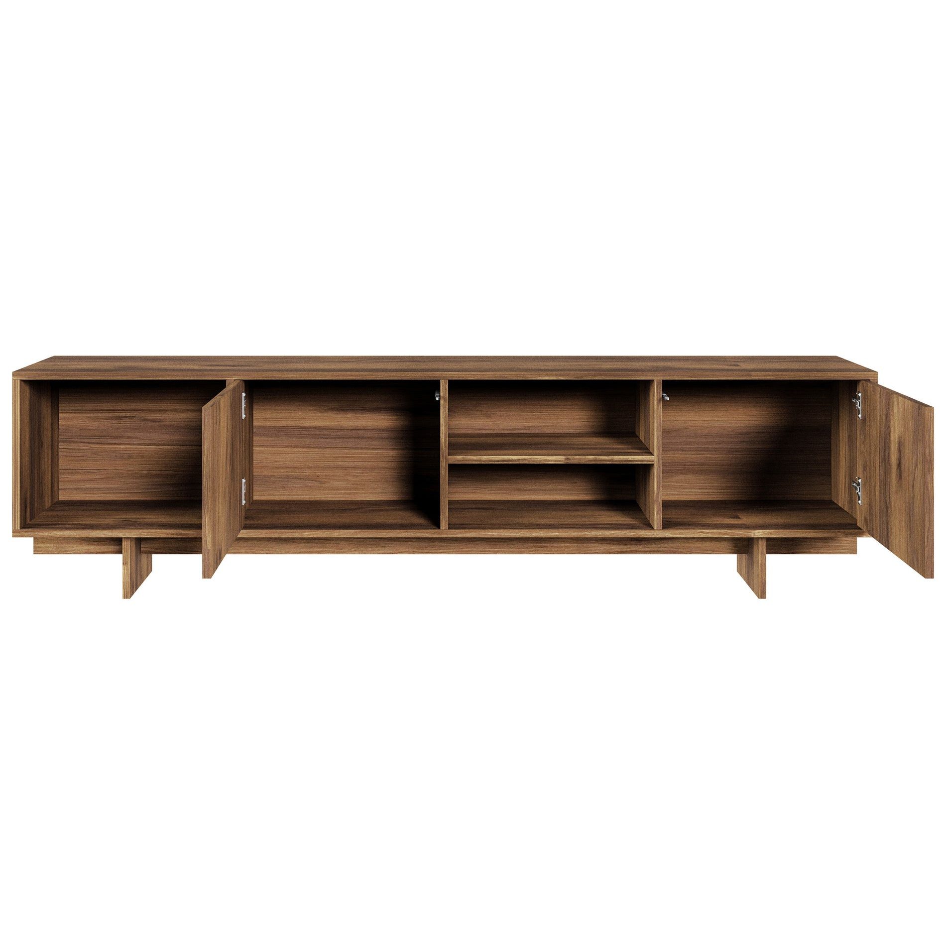 Selsey TV-Schrank SANVA TV-Lowboard mit einem Fach, 2 grifflosen Türen