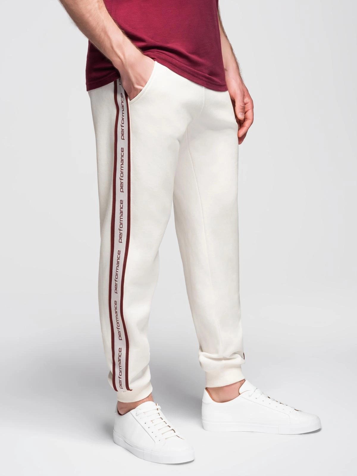 OMBRE Sweathose Sportliche Herren-Jogginghose mit Seitenstreifen
