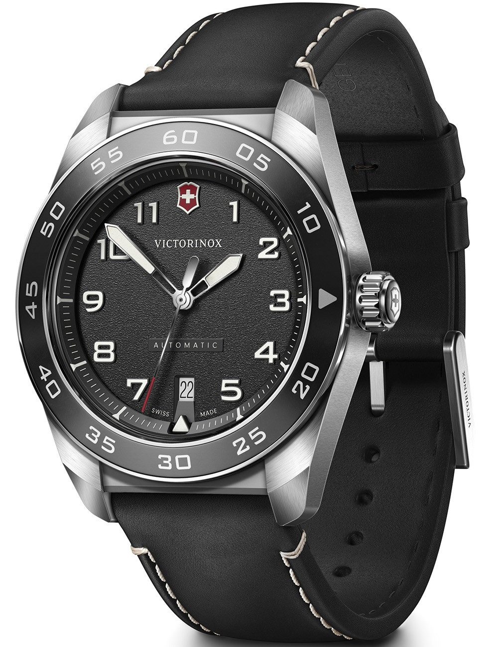 Victorinox Automatikuhr Victorinox 242044 Herrenuhr Swiss Army Automatik 42mm 10ATM Victorinox 242044 Herrenuhr Swiss Army Automatik 42mm 10ATM