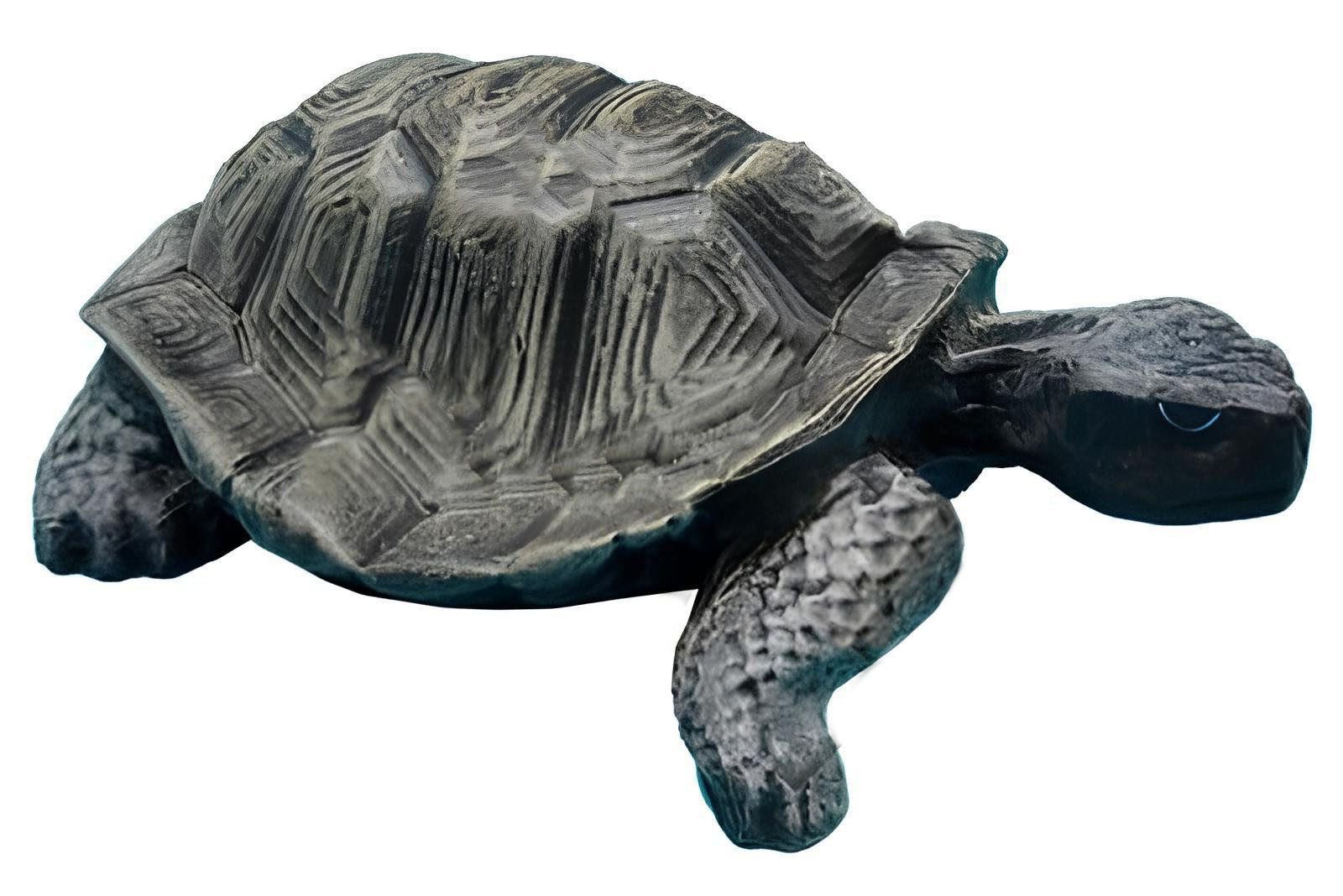 Xlmoebel Tierfigur Stilvolle Schildkröten-Skulptur aus wetterbeständigem Material (Skulptur, Schildkroten Material: Kunststoff/Acryl 30 cm), Hergestellt in Europa