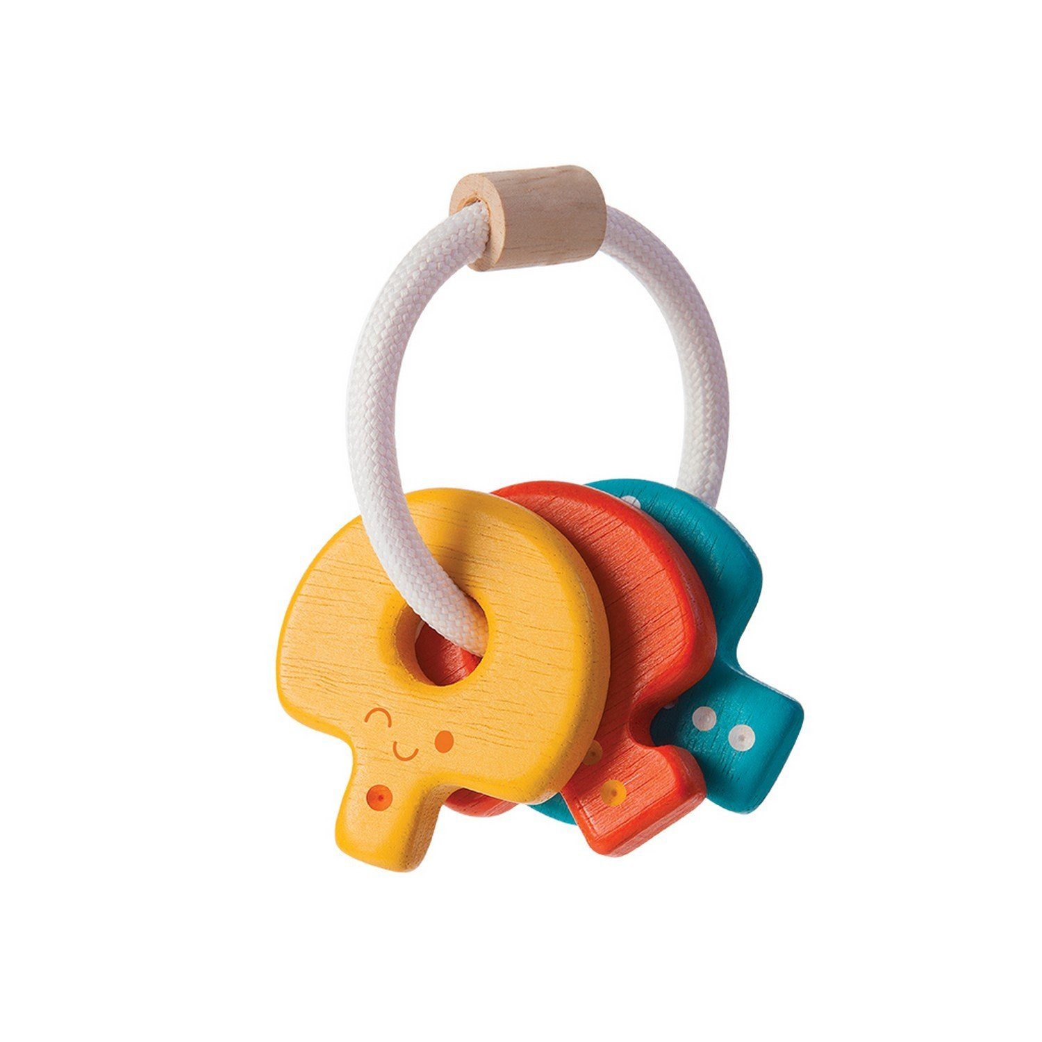 Plantoys Rasselring Rassel Babyschlüssel