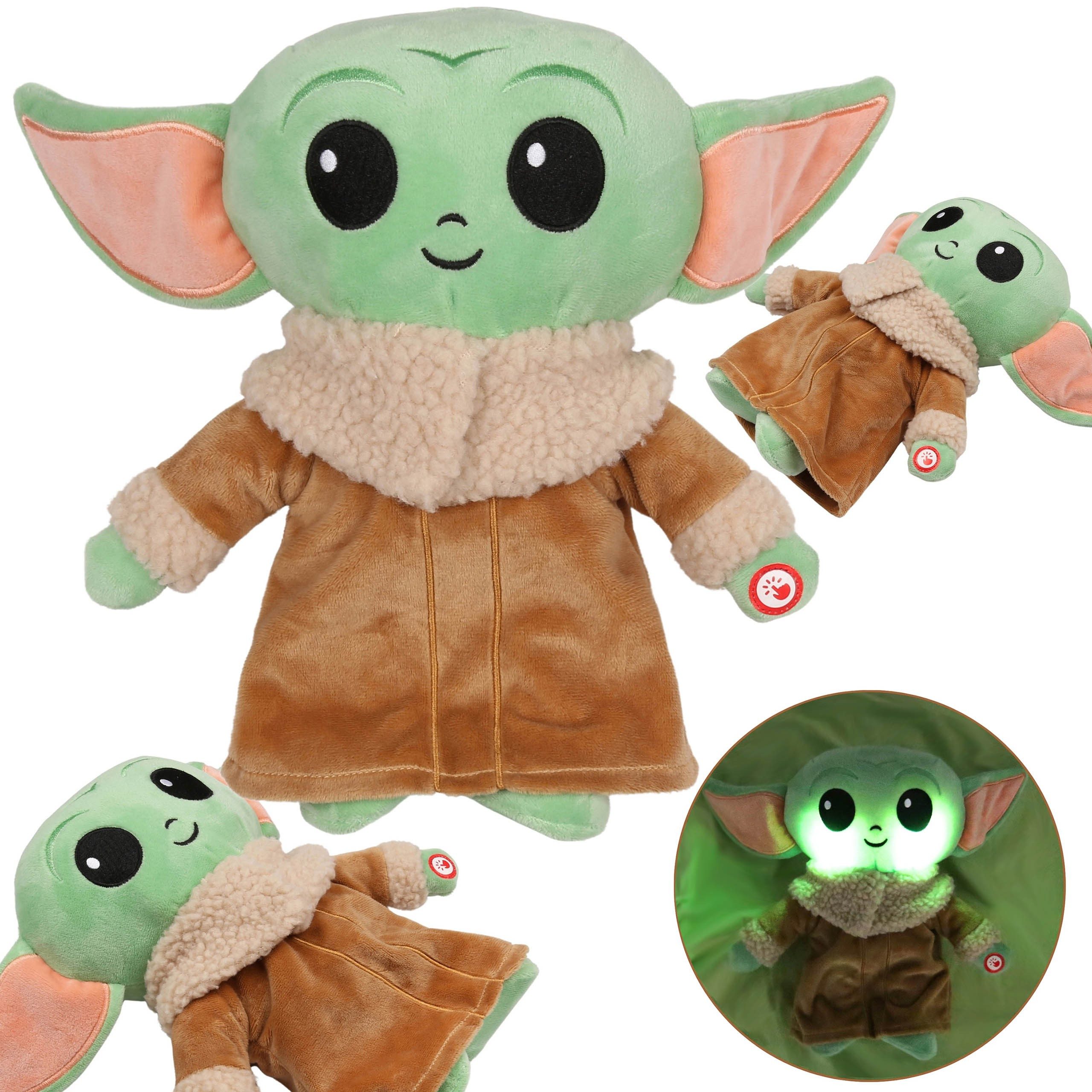 Kuscheltier Star Wars Baby Yoda Leuchtender Plüsch/Maskottchen 29 cm