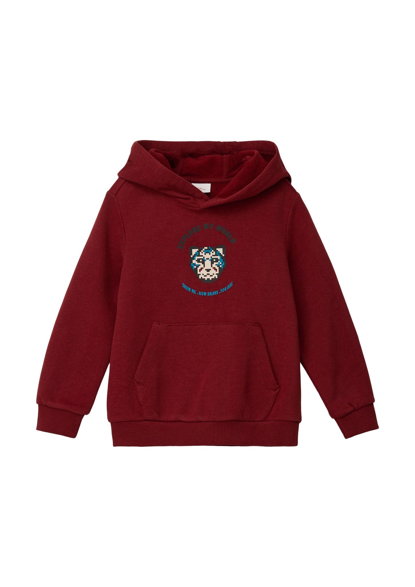 s.Oliver Junior Hoodie mit auffälligem Print